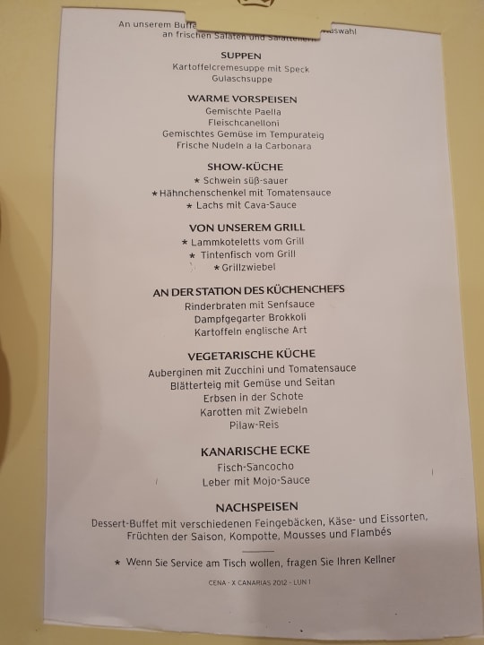 Gastro Hotel Riu Palace Maspalomas Adults Only