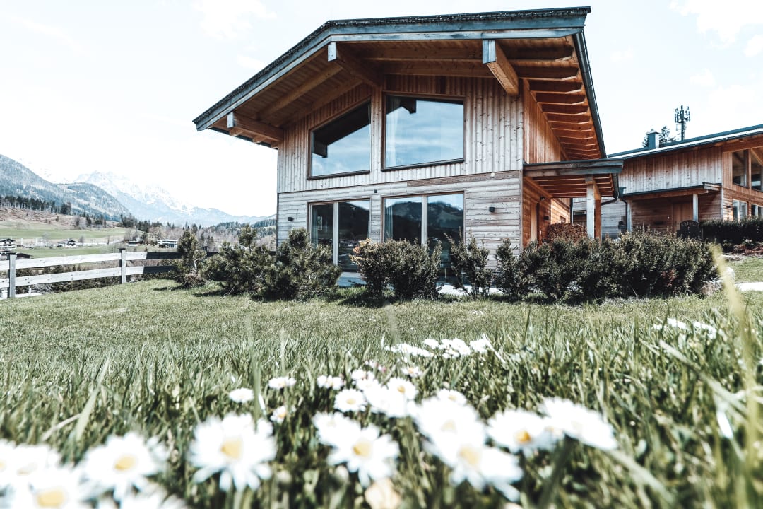 Außenansicht Hotel Chalets Grosslehen