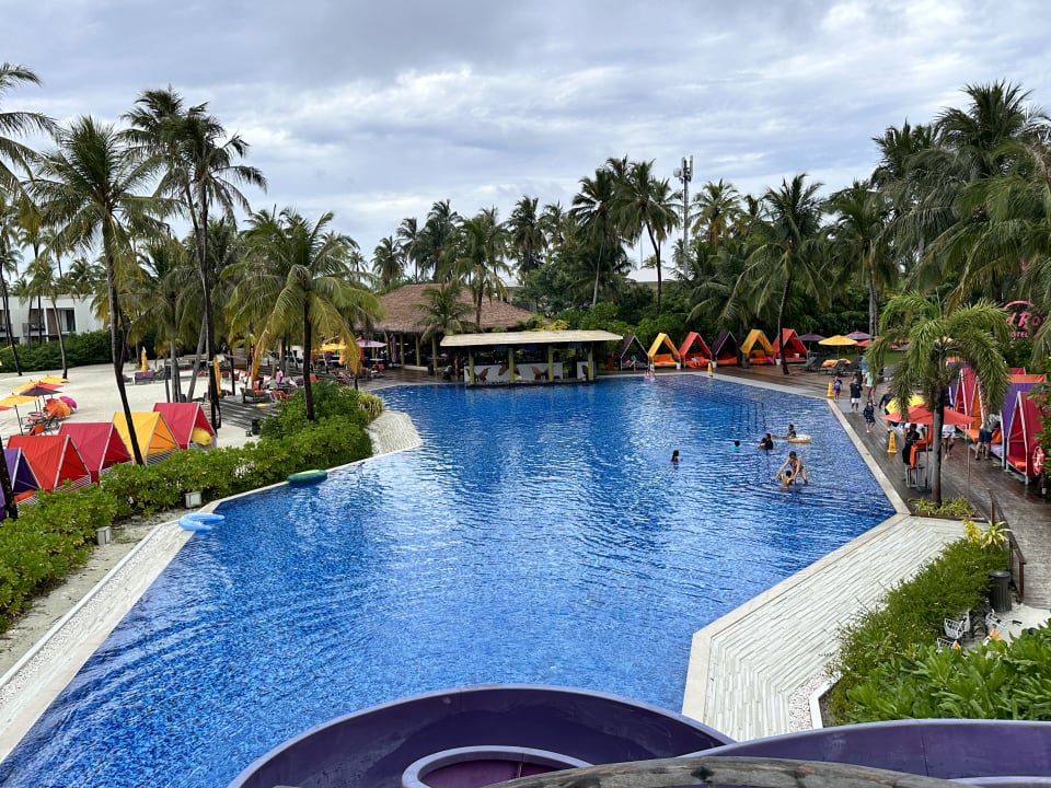 Ausblick Hard Rock Hotel Maldives
