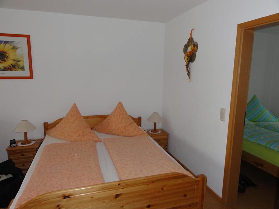 Schlafzimmer Gästehaus Marita Sigg