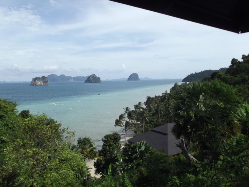 Ausblick vom Hotel Koh Hai Cliff Resort Hotel Koh Ngai Cliff Beach Resort