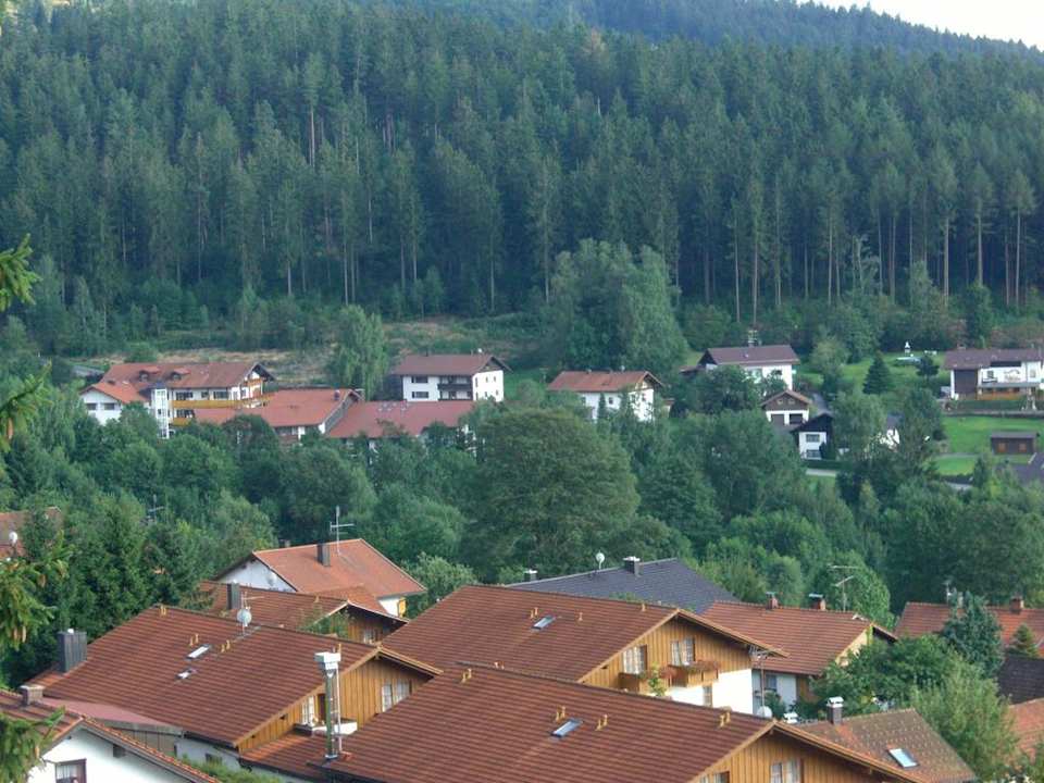 Blick vom Balkon Montara Suites Bodenmais