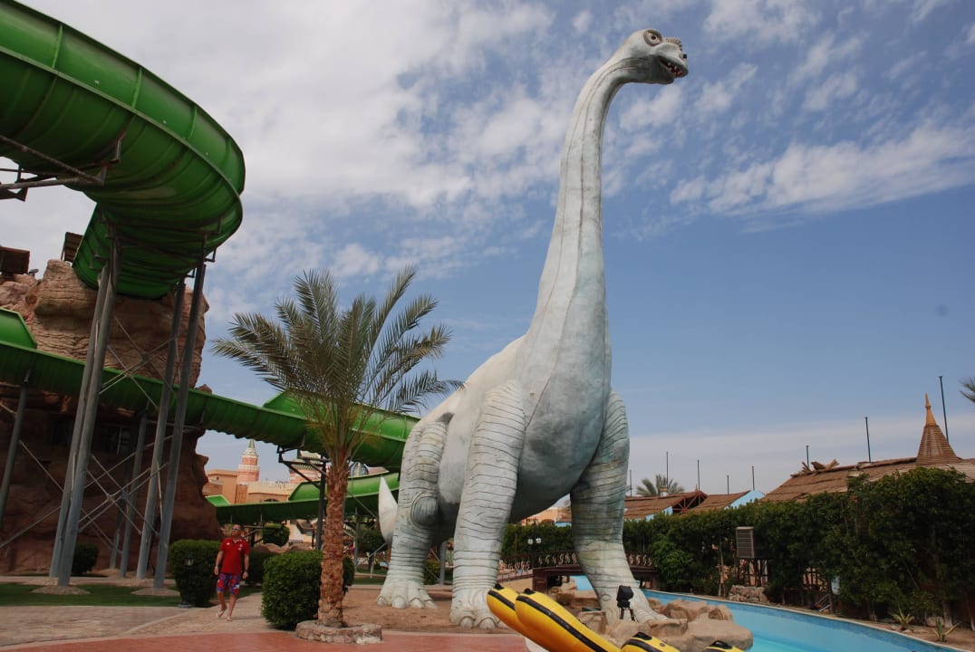 Dino mi der Family-Rafting-Slide Pickalbatros Aqua Blu Resort - Sharm El Sheikh