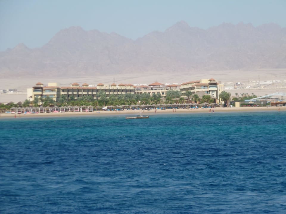 Vom Meer aus Amwaj Beach Club Abu Soma Resort