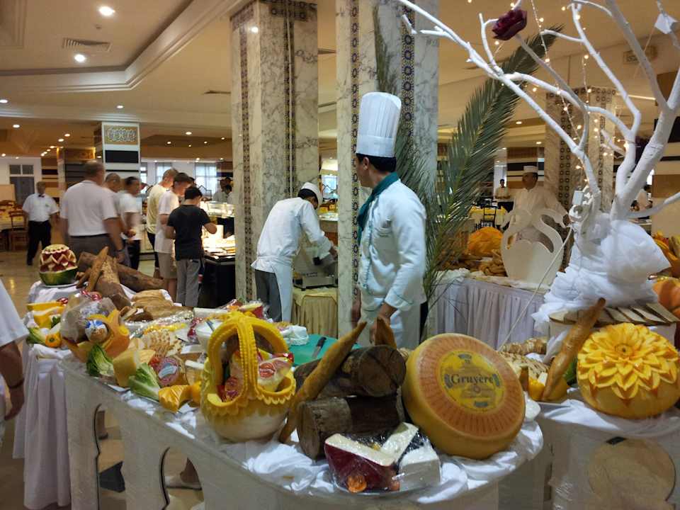 Das wunderbare Käsebuffet bevor die Araber kamen El Mouradi Club Kantaoui