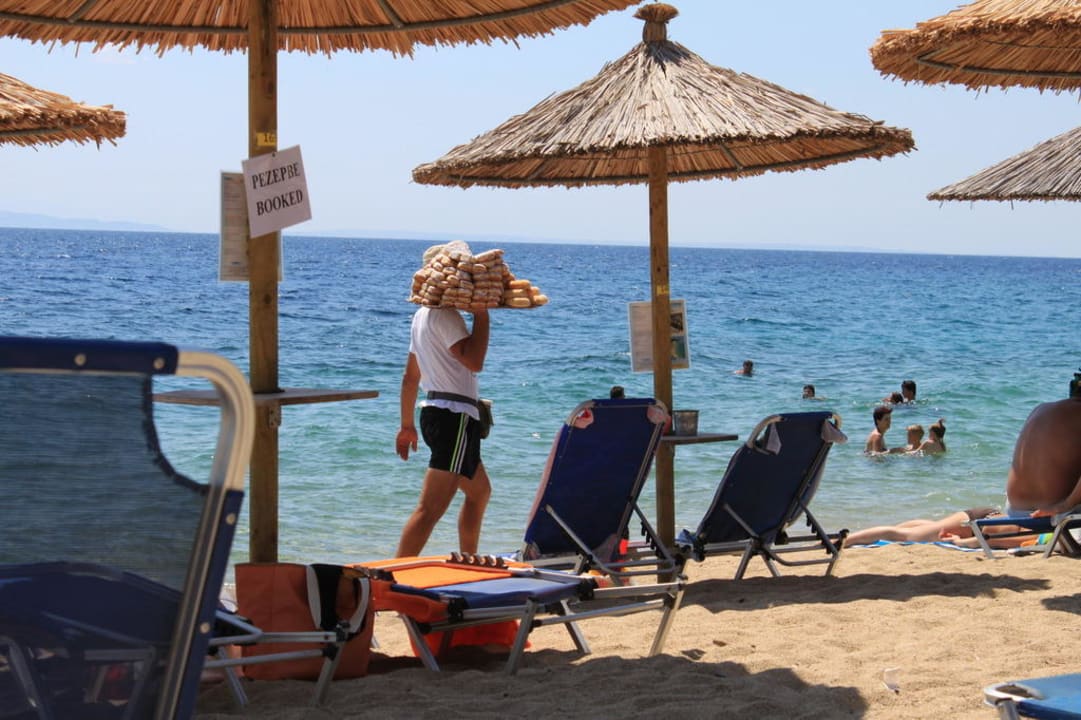 Strandverkäufer Lagomandra Hotel & Spa