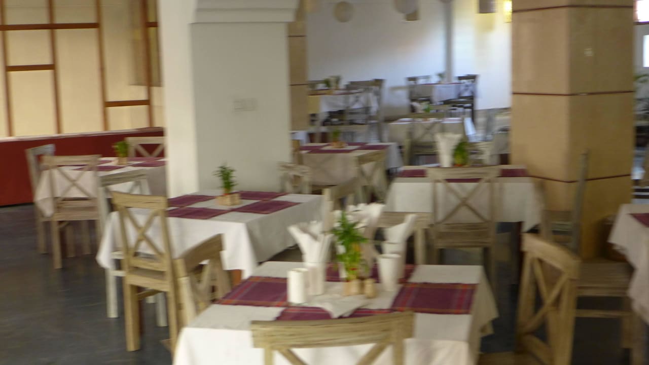 Der Frühstücksraum Hotel Holy Himalaya