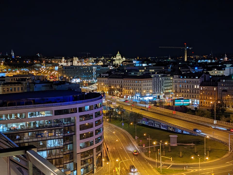 Ausblick Hilton Prague