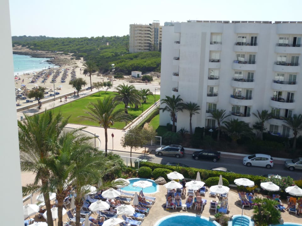 Vom Balkon Hipotels Hipocampo Playa