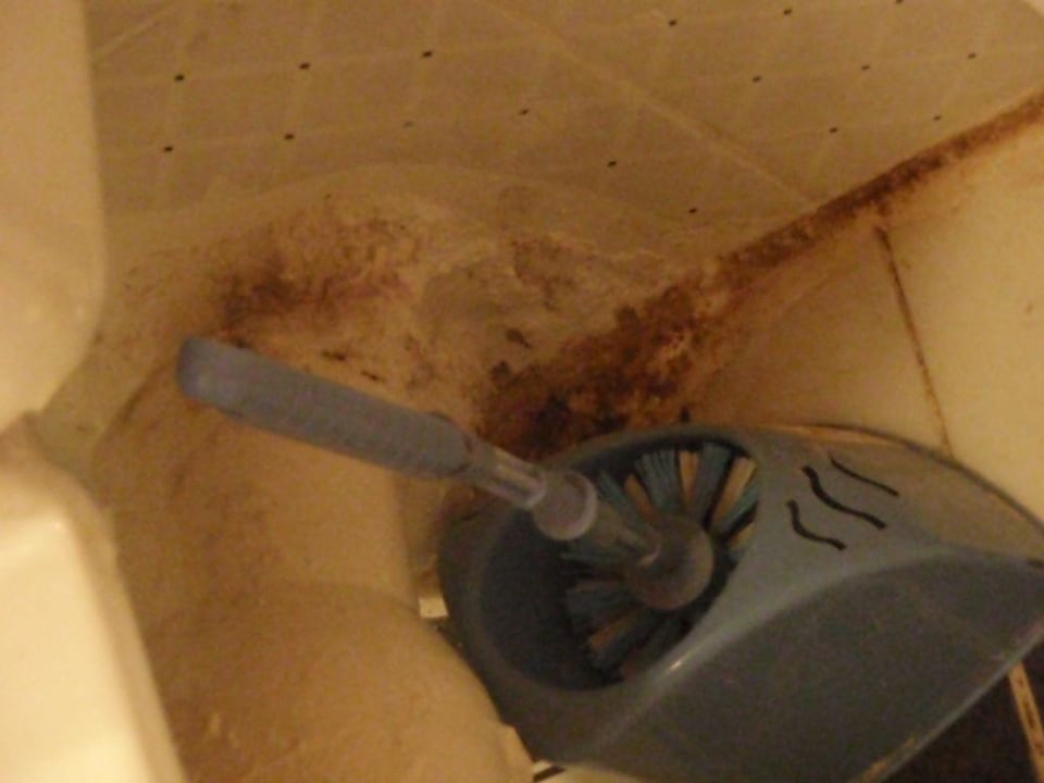 Der Badezimmerboden. Hotel Gezira Garden