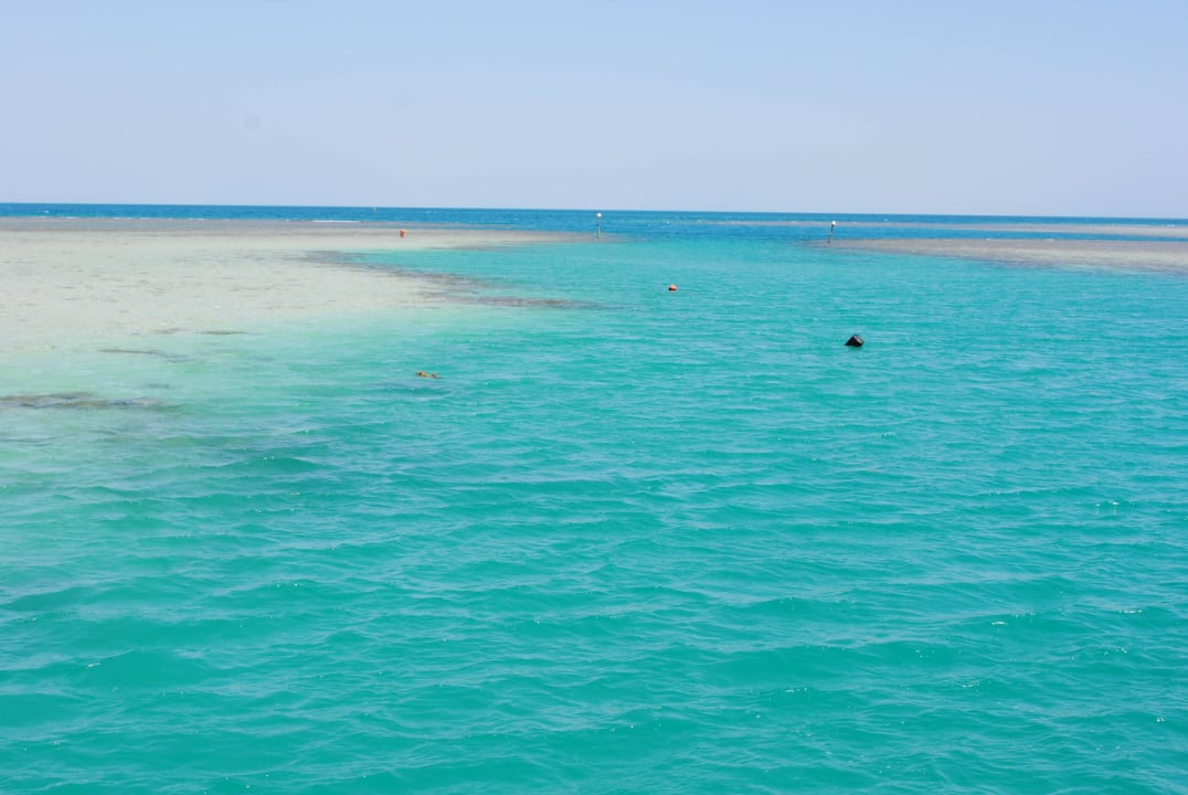 Bootfahrwasser am Steg Golden Beach Resort