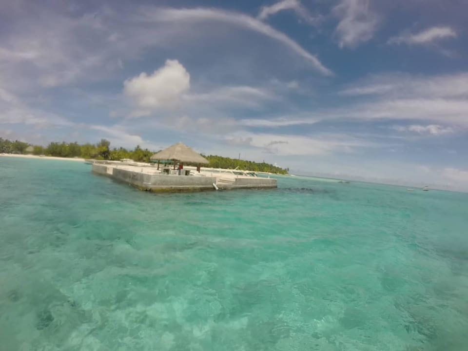 Anlegestelle Summer Island Maldives