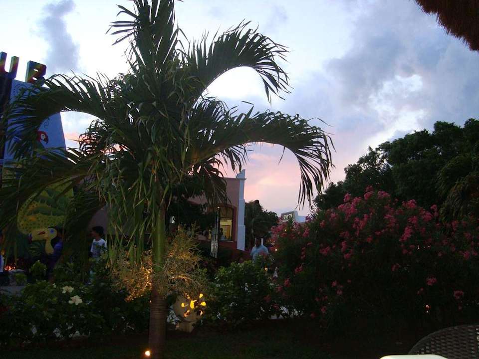 Am Abend Sandos Caracol Eco Resort