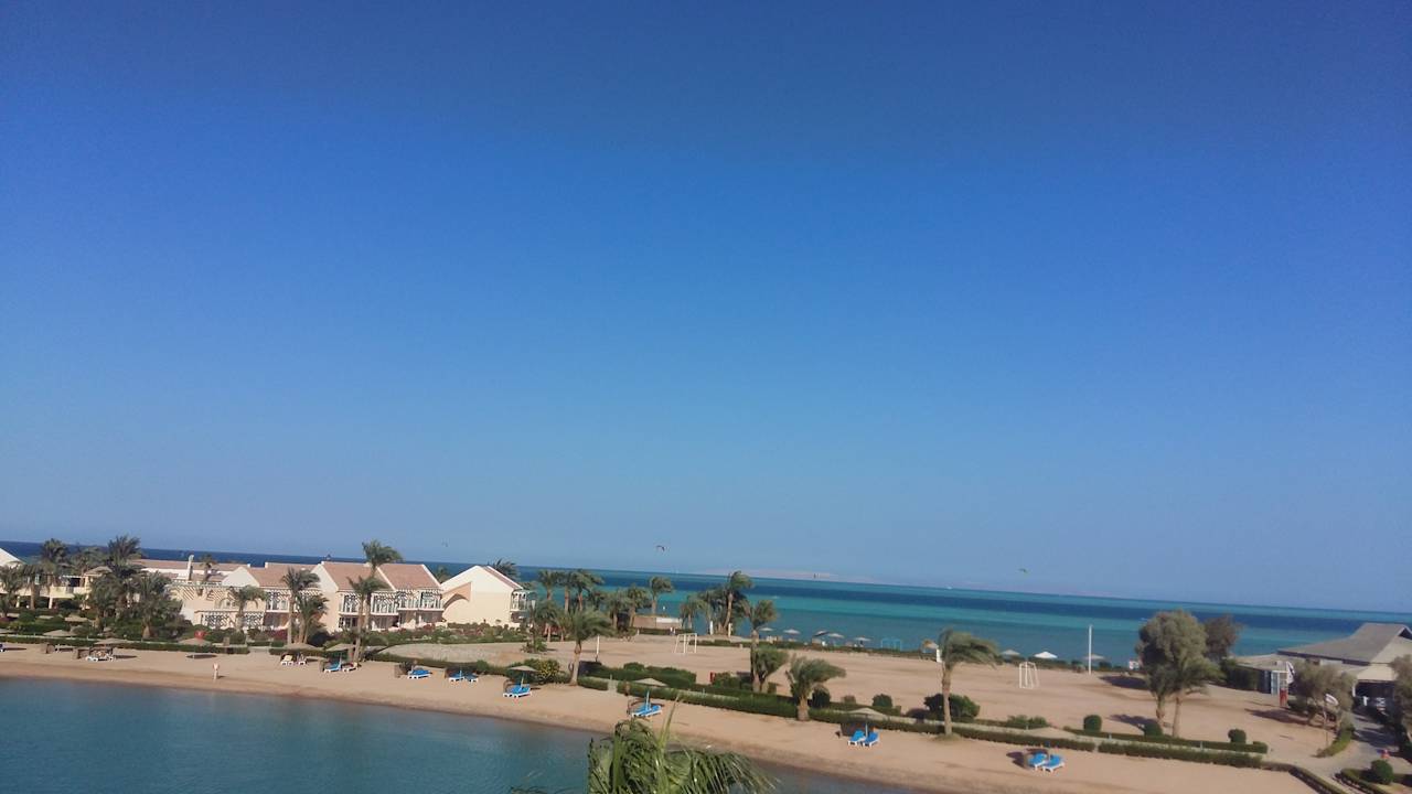Vom Balkon Zimmer 7406 Mövenpick Resort & Spa El Gouna