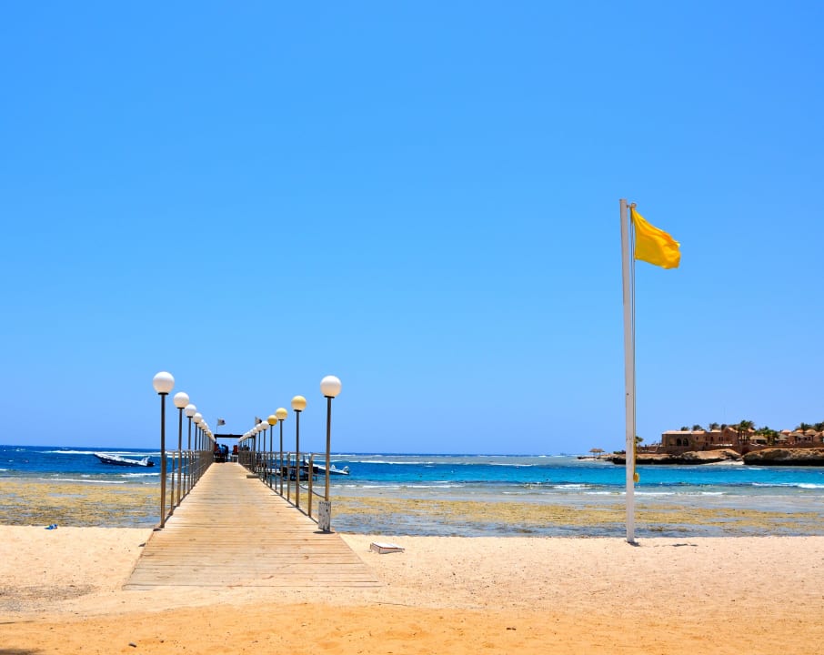 Blick zum Jetty (Sommer 2013) Mövenpick Resort El Quseir