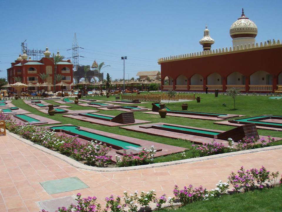 Minigolfanlage Pickalbatros Alf Leila Wa Leila Resort - Neverland Hurghada