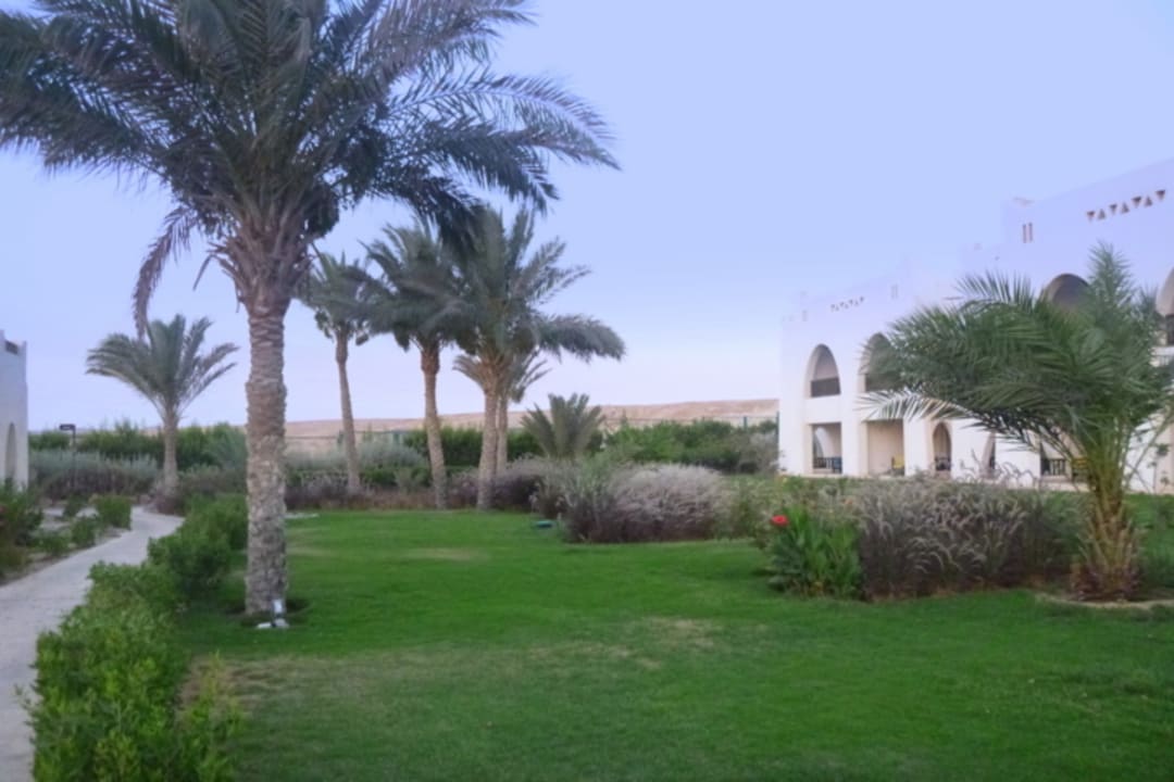 Es wird sich viel Mühe gegeben  Hilton Marsa Alam Nubian Resort