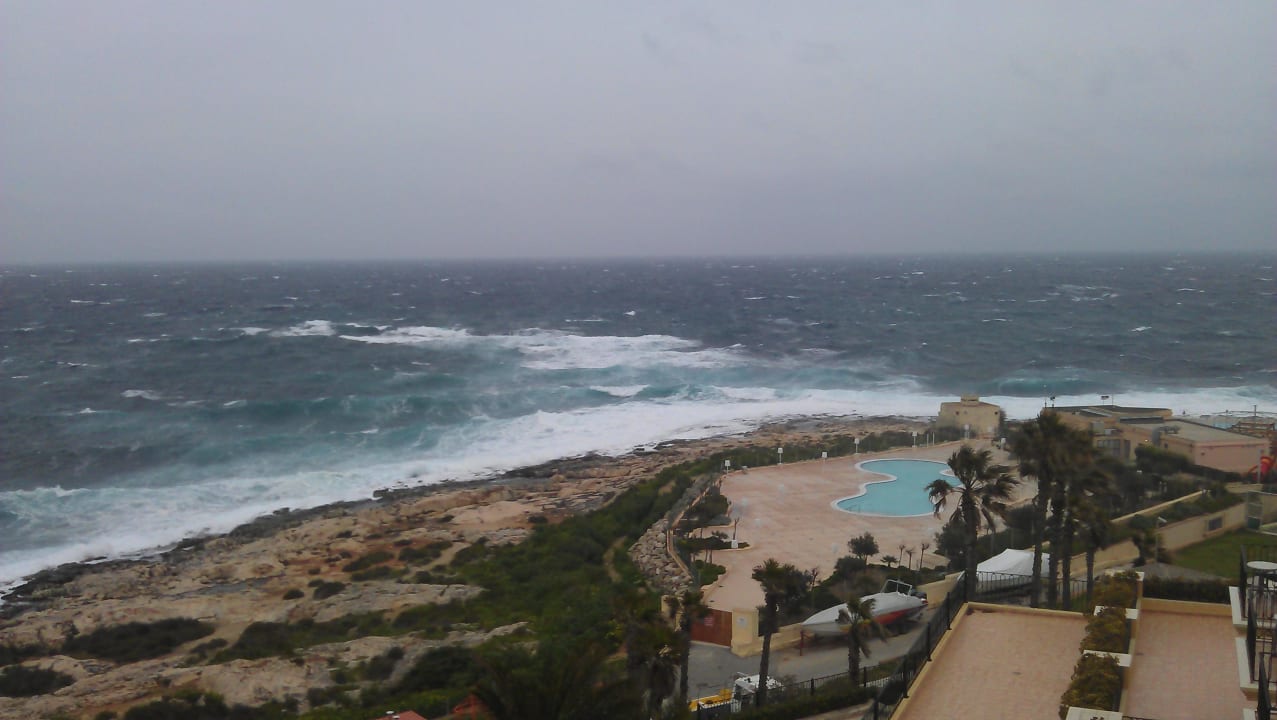 Sturm über Malta Hilton Malta