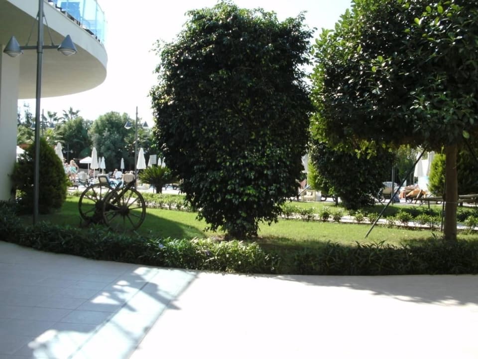 Garten mit Blick zum Pool Commodore Elite Suites & Spa - Adults only