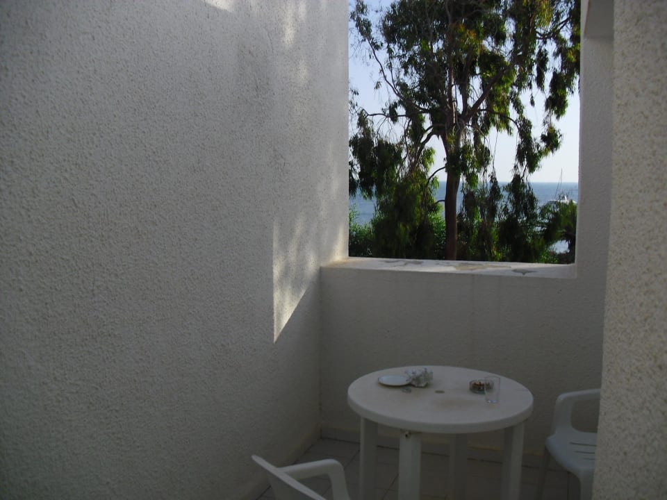 Unsere Dachterrasse mit super Meerblick Hotel El Mouradi Djerba Menzel