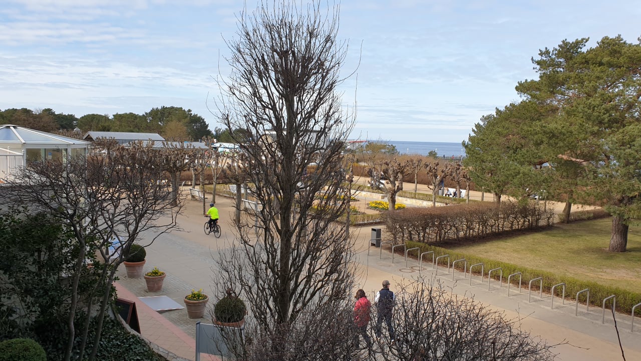 Ausblick Kleine Strandburg Zinnowitz