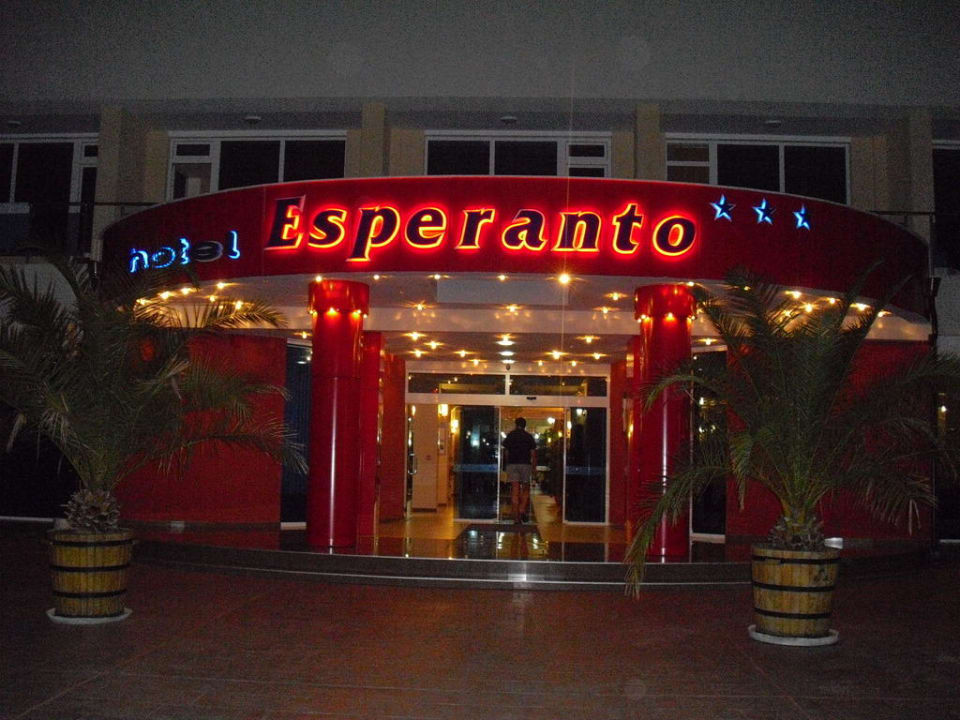 Eingang Hotel Esperanto