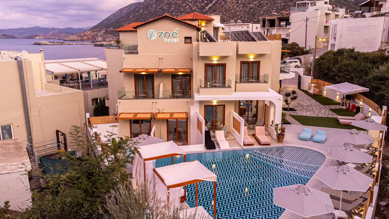 Ausblick Zoe Boutique Hotel