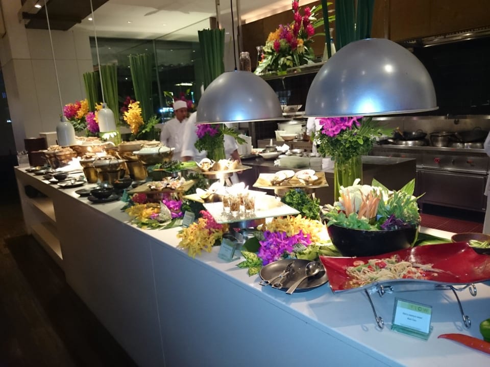 Asiatisches Buffet Millennium Hilton Bangkok