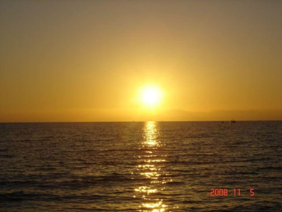 Sonnenuntergang Türkei Dobedan Beach Resort Comfort