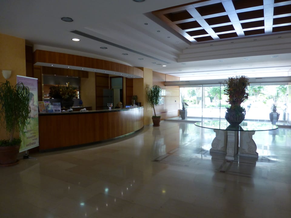 Die Rezeption Hotel Calypso Beach