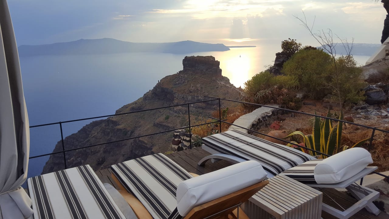 Sonnenuntergang genießen Honeymoon Petra Villas