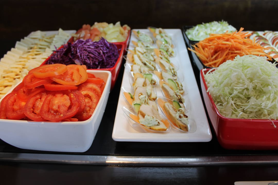 Mmm tomatoes are the best The Orangers Beach Resort and Bungalows