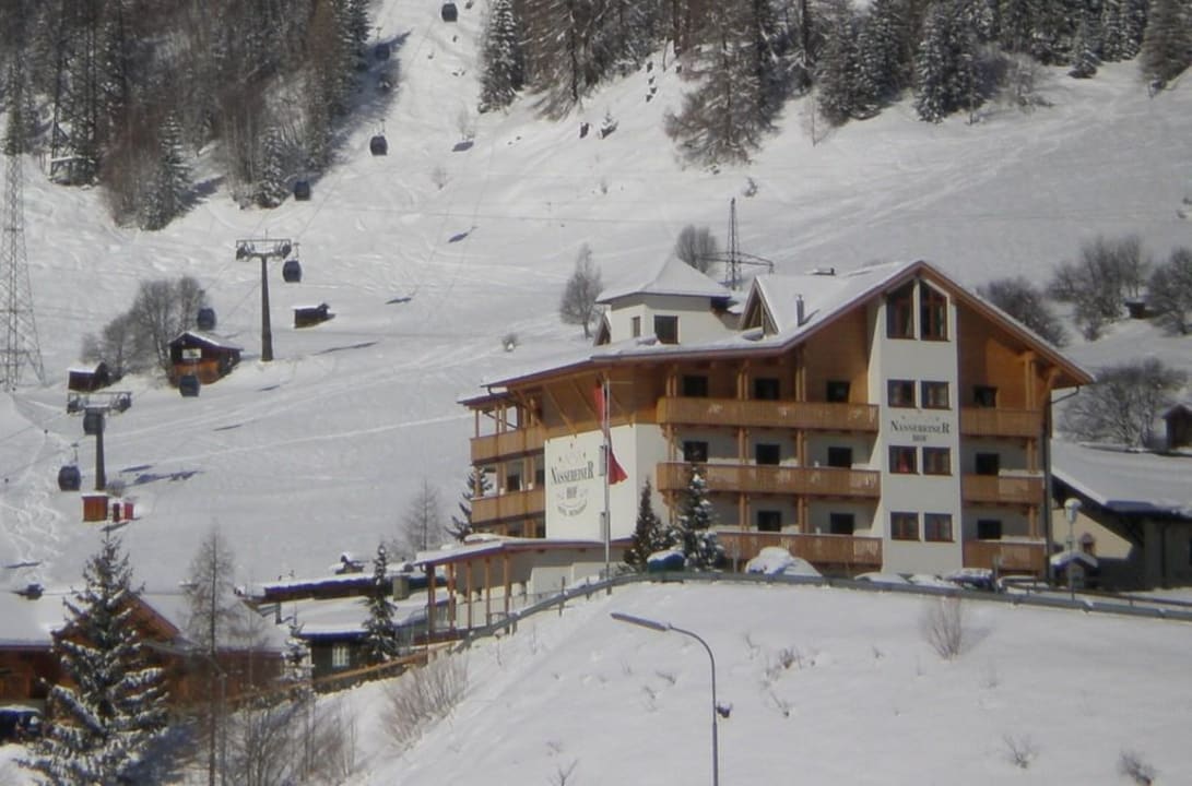 Ansicht von Süd-Ost bei der Anreise Nassereinerhof