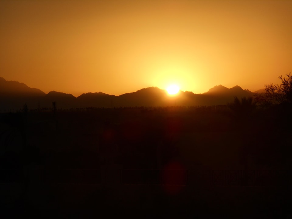 Sonnenuntergang Cleopatra Luxury Resort Makadi Bay