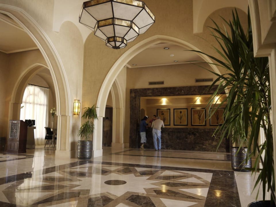 Empfangs Halle - Rezeption Hotel JAZ Makadi Star & Spa