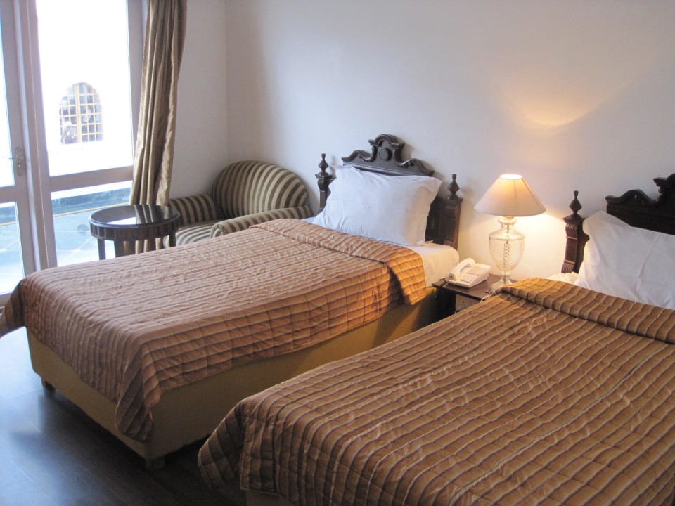 Zwei Einzelbetten Hotel Udai Vilas Palace Mandawa