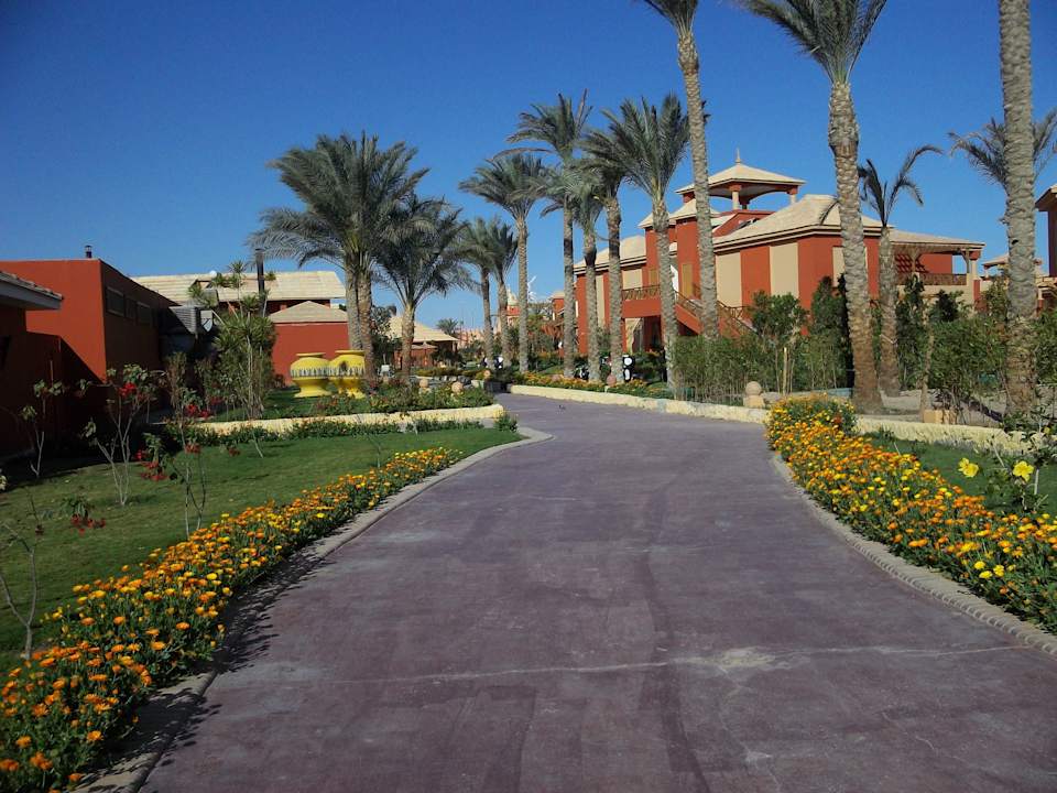 Zugang Gebäude Pickalbatros Alf Leila Wa Leila Resort - Neverland Hurghada