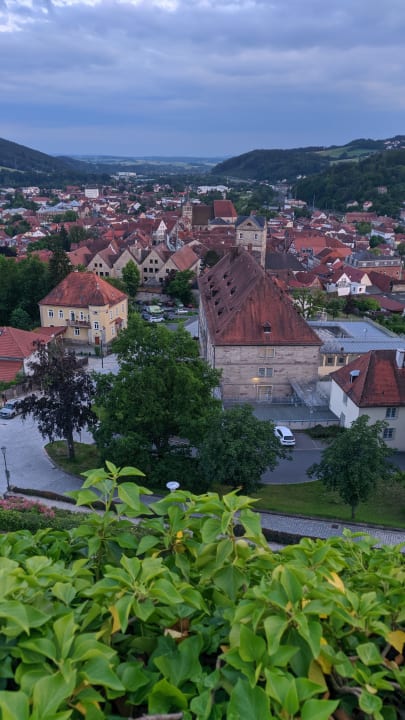Ausblick JUFA Hotel Festung Rosenberg Kronach