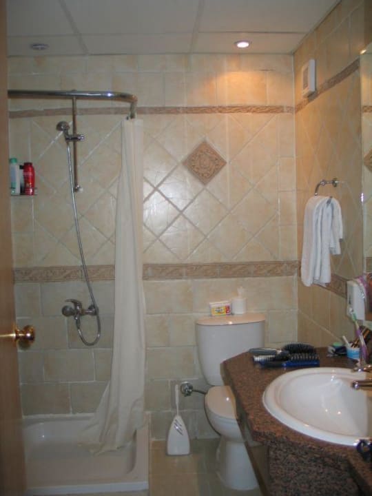 Dusche und WC Pickalbatros Alf Leila Wa Leila Resort - Neverland Hurghada