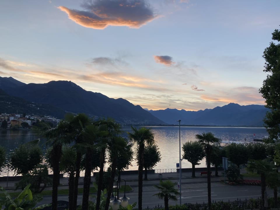 Ausblick H4 Hotel Arcadia Locarno