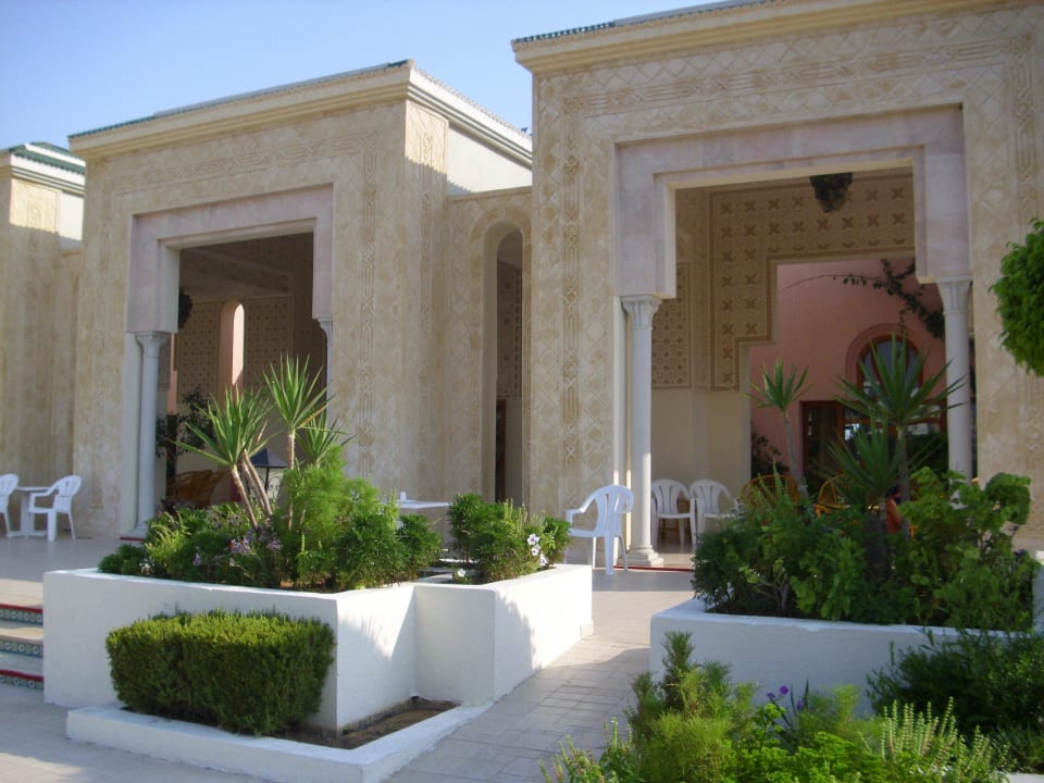 Haupteingang in die Lobby Houda Golf & Beach Club