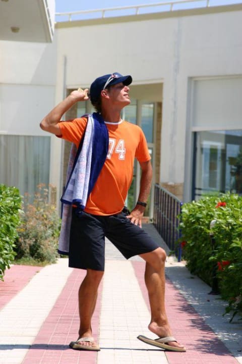 Teamleiter der Animation Andre Corali Hotel