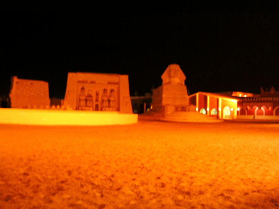 Anlage der Lichter-Show Pickalbatros Alf Leila Wa Leila Resort - Neverland Hurghada