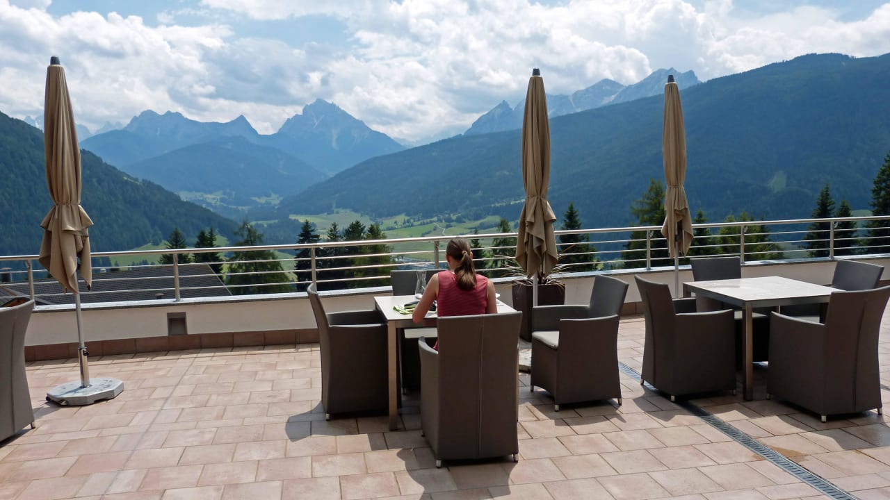 Terrasse Hotel Alpen Tesitin