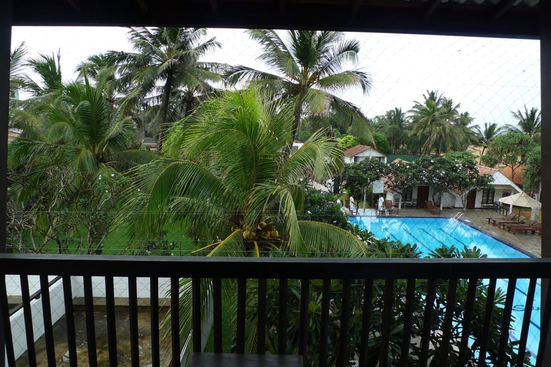 Ausblick Pool (Seitenblick) Goldi Sands Hotel