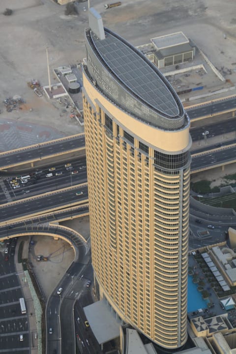 Blick vom Burj Khalifa Kempinski Central Avenue Dubai