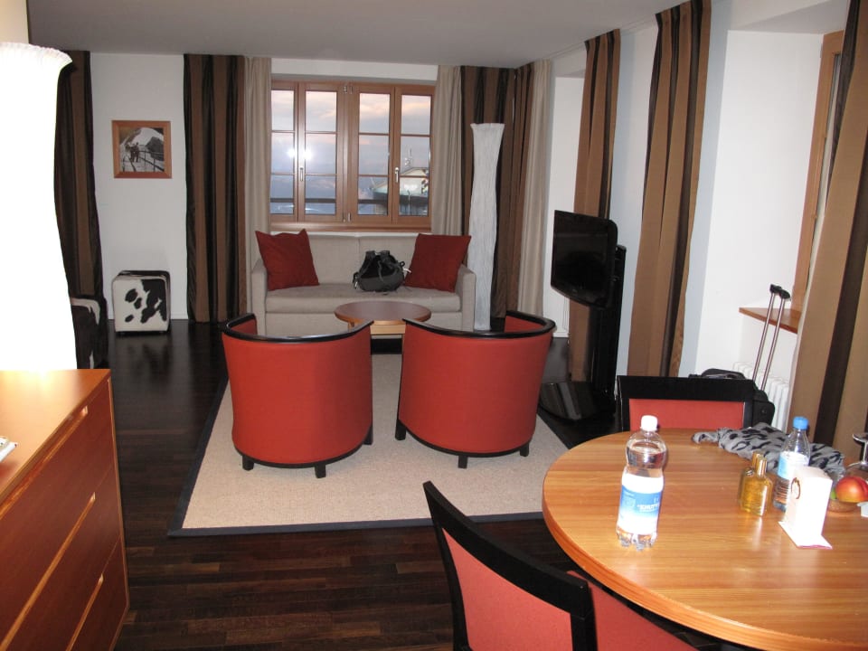 Komfortable Juniorsuite mit herrlicher Aussicht Hotel Pilatus-Kulm