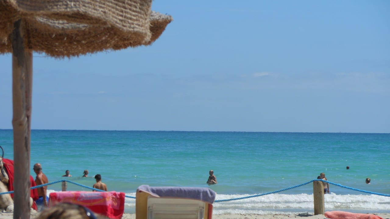 Blick aufs Meer Djerba Aqua Resort