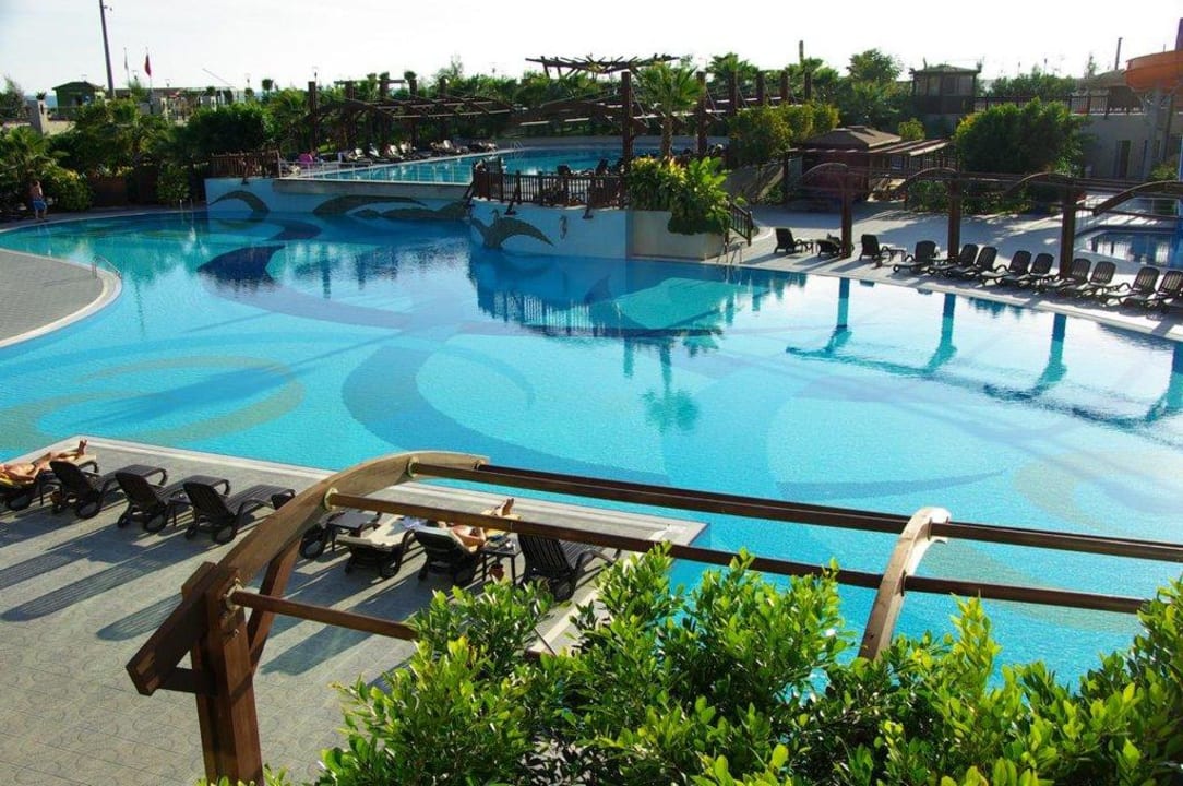 Von der Bar aus gesehen Aydinbey Kings Palace & Spa