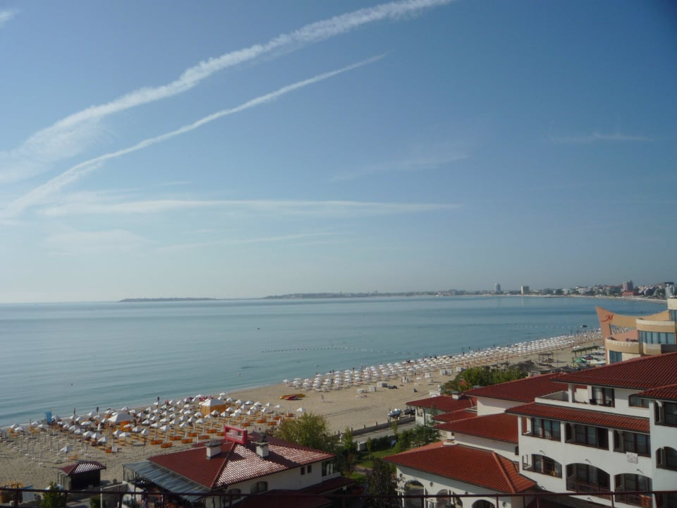 Blick aus der Junior-Suite Nr. 1801 (8. Etage) Helena Sands